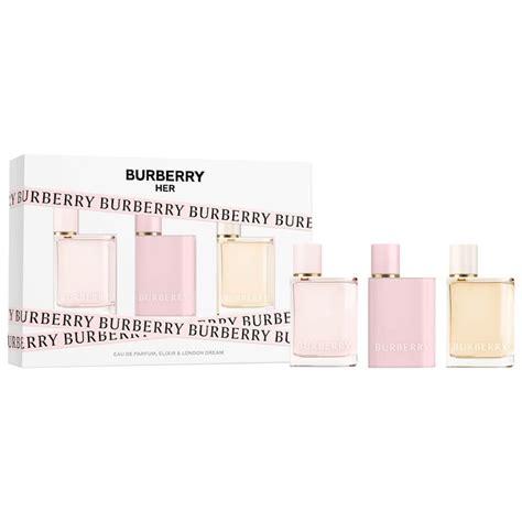 trio burberry|Burberry her fragrance.